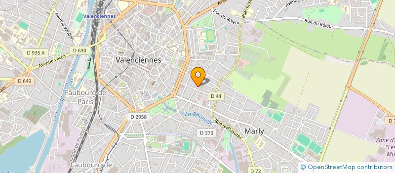 localisation de l'entreprise MONSIEUR DAMIEN FROMONT à VALENCIENNES