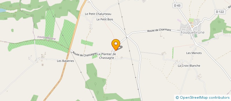 localisation de l'entreprise MONSIEUR DAMIEN FRUGIER à FOUQUEBRUNE