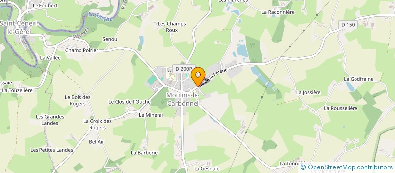 localisation de l'entreprise MONSIEUR DAMIEN GACHET  MOULINS-LE-CARBONNEL