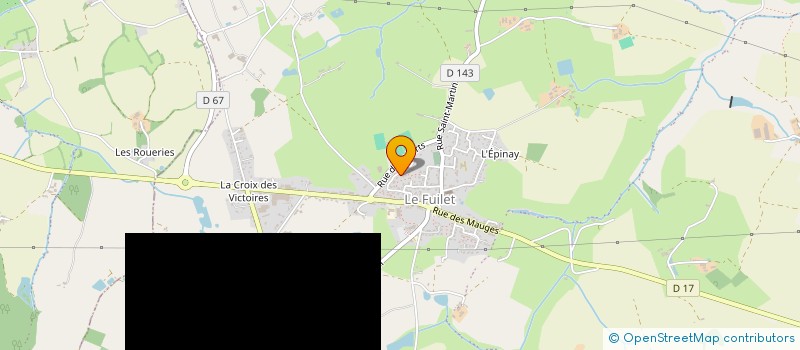 localisation de l'entreprise MONSIEUR DAMIEN GAGLIONE  BEAUPREAU-EN-MAUGES