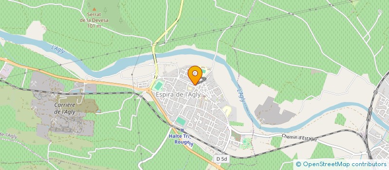 localisation de l'entreprise MONSIEUR DAMIEN GARCIA  ESPIRA-DE-L'AGLY