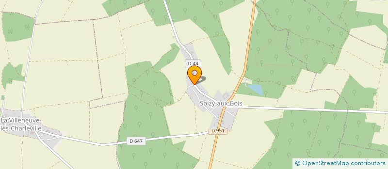 localisation de l'entreprise MONSIEUR DAMIEN GARDEZ  SOIZY-AUX-BOIS