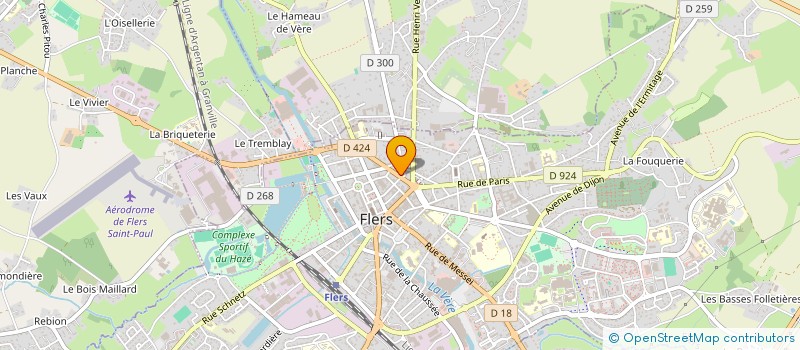 localisation de l'entreprise MONSIEUR DAMIEN GARNAVAULT à FLERS