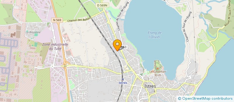 localisation de l'entreprise MONSIEUR DAMIEN GASPERINI  ISTRES