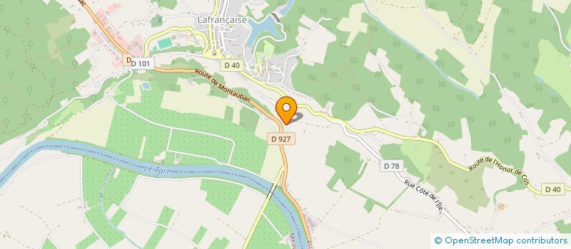 localisation de l'entreprise MONSIEUR DAMIEN GASSER  LAFRANCAISE