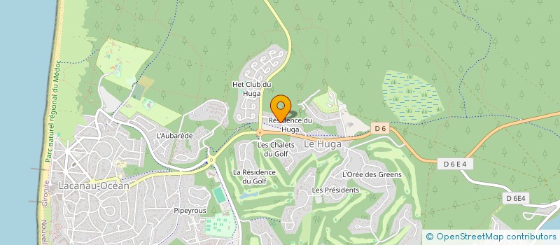 localisation de l'entreprise MONSIEUR DAMIEN GASSIAN à LACANAU