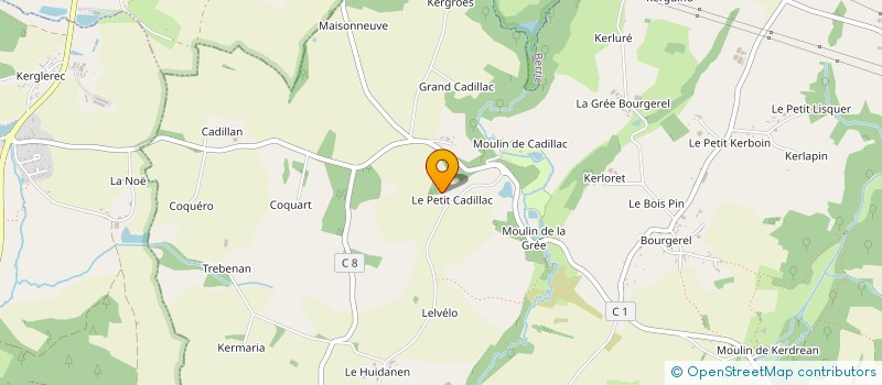 localisation de l'entreprise MONSIEUR DAMIEN GATINEAU  CESARVILLE-DOSSAINVILLE