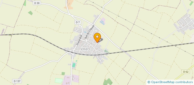 localisation de l'entreprise MONSIEUR DAMIEN GAVROY  VILLIERS
