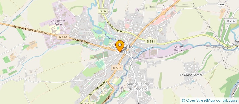 localisation de l'entreprise MONSIEUR DAMIEN GAYOT à CONDE-EN-NORMANDIE