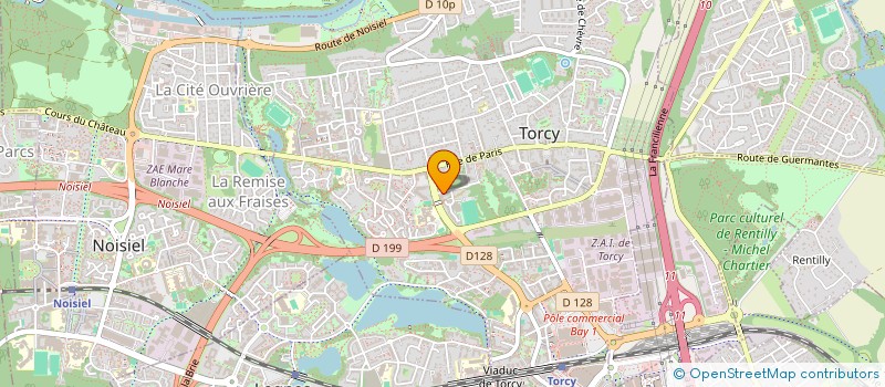 localisation de l'entreprise MONSIEUR DAMIEN GEORGEL  TORCY