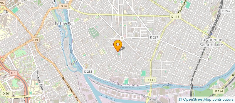 localisation de l'entreprise MONSIEUR DAMIEN GERVY à SAINT-MAUR-DES-FOSSES