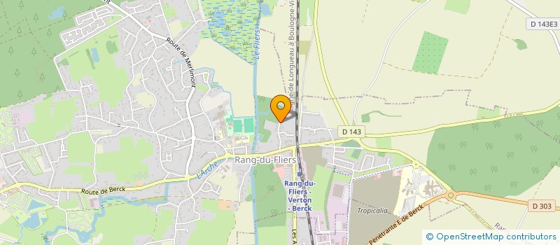 localisation de l'entreprise MONSIEUR DAMIEN GEST  RANG-DU-FLIERS