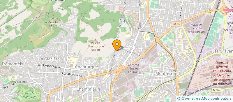 localisation de l'entreprise MONSIEUR DAMIEN GIAMMATTEO  CLERMONT-FERRAND