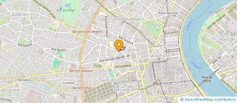 localisation de l'entreprise MONSIEUR DAMIEN GIDE  BORDEAUX