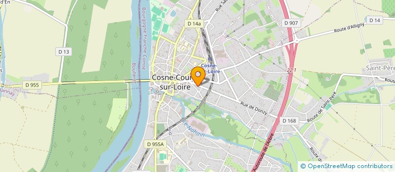 localisation de l'entreprise MONSIEUR DAMIEN GIL GIL  COSNE-COURS-SUR-LOIRE