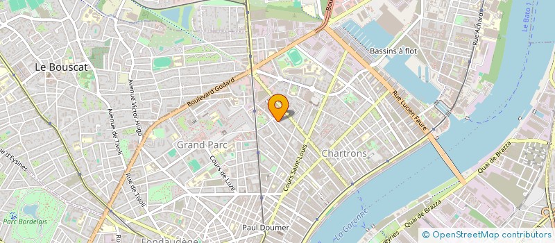 localisation de l'entreprise MONSIEUR DAMIEN GIMENO GASCO  BORDEAUX