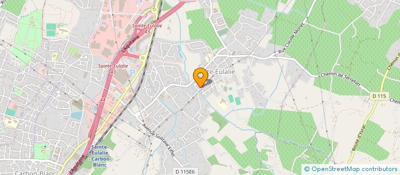 localisation de l'entreprise MONSIEUR DAMIEN GIRODEAU  SAINTE-EULALIE