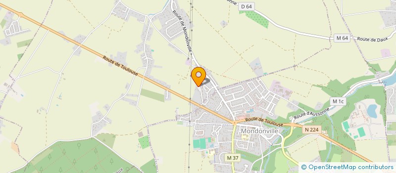 localisation de l'entreprise MONSIEUR DAMIEN GLEYZES  NOE