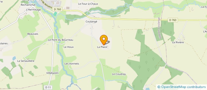 localisation de l'entreprise MONSIEUR DAMIEN GODIN  ORBIGNY