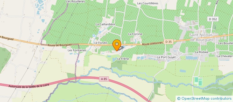 localisation de l'entreprise MONSIEUR DAMIEN GOMEZ  SAINT-NICOLAS-DE-BOURGUEIL