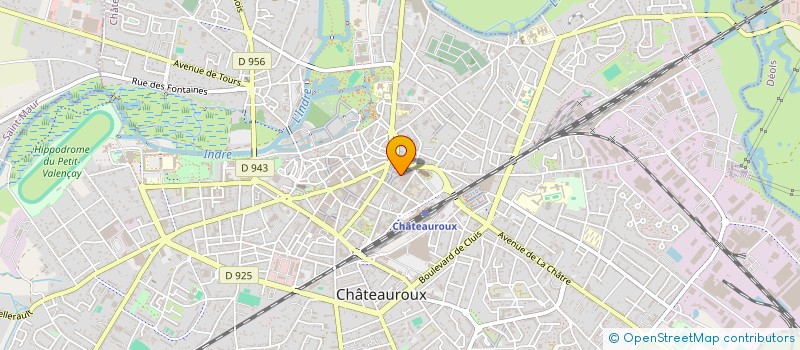 localisation de l'entreprise MONSIEUR DAMIEN GONCALVES-FERREIRA à CHATEAUROUX