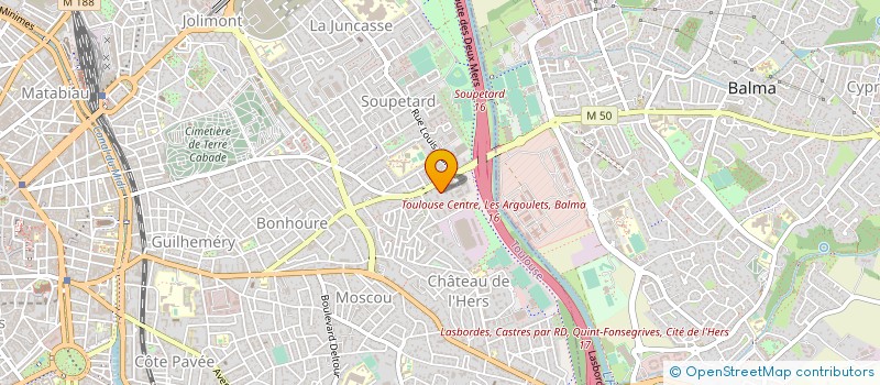 localisation de l'entreprise MONSIEUR DAMIEN GONZALO SANCHEZ à TOULOUSE