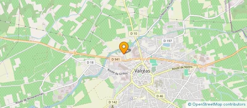 localisation de l'entreprise MONSIEUR DAMIEN GOUGNE à VALREAS