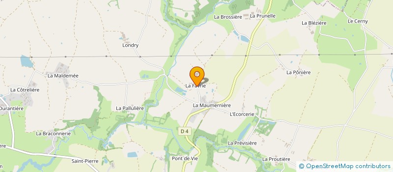 localisation de l'entreprise MONSIEUR DAMIEN GOURDON à LE POIRE-SUR-VIE
