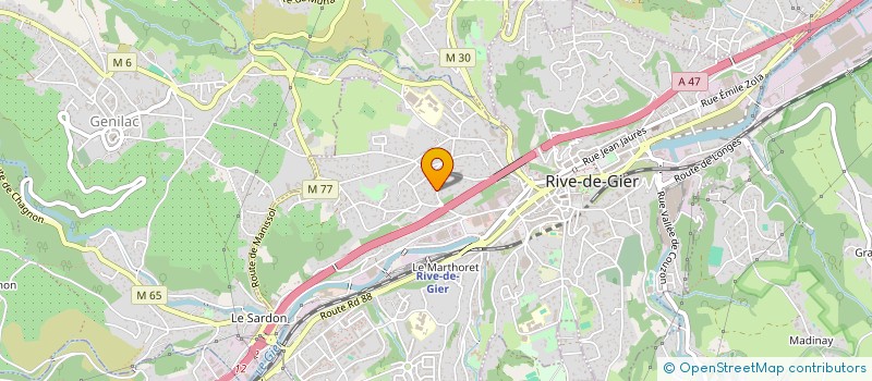 localisation de l'entreprise MONSIEUR DAMIEN GRAYEL à RIVE-DE-GIER