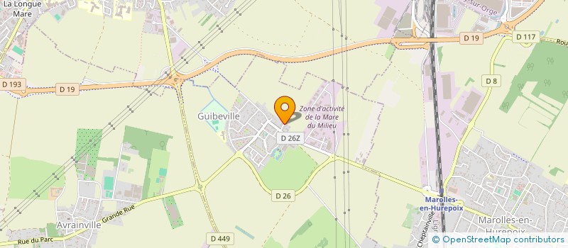 localisation de l'entreprise MONSIEUR DAMIEN GUEGUEN à GUIBEVILLE