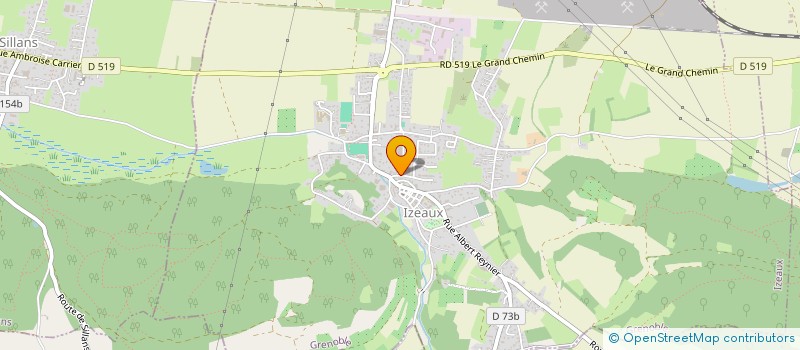 localisation de l'entreprise MONSIEUR DAMIEN GUEGUEN  IZEAUX