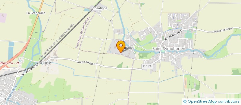 localisation de l'entreprise MONSIEUR DAMIEN GUIGUET  SAINT-SYMPHORIEN