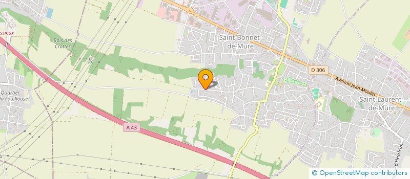 localisation de l'entreprise MONSIEUR DAMIEN GULDEN  SAINT-BONNET-DE-MURE