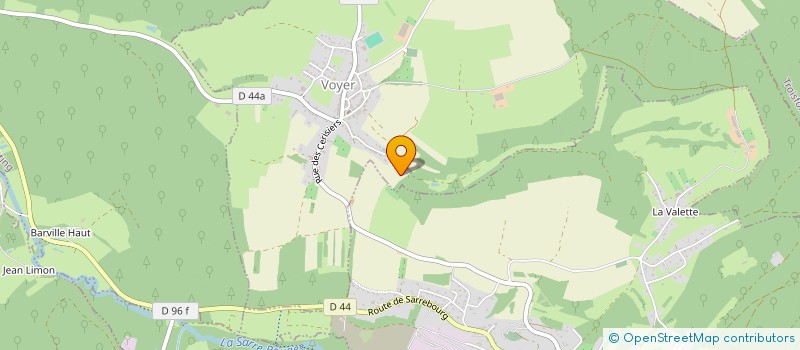 localisation de l'entreprise MONSIEUR DAMIEN HABER  VOYER