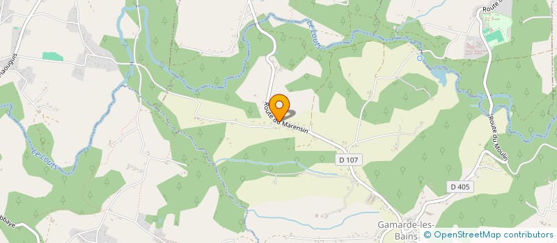 localisation de l'entreprise MONSIEUR DAMIEN HAGET  HINX