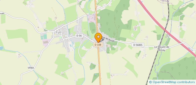 localisation de l'entreprise MONSIEUR DAMIEN HAGUET  FYE