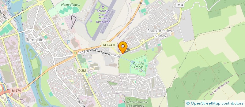 localisation de l'entreprise MONSIEUR DAMIEN HAMANT  SAULXURES-LES-NANCY