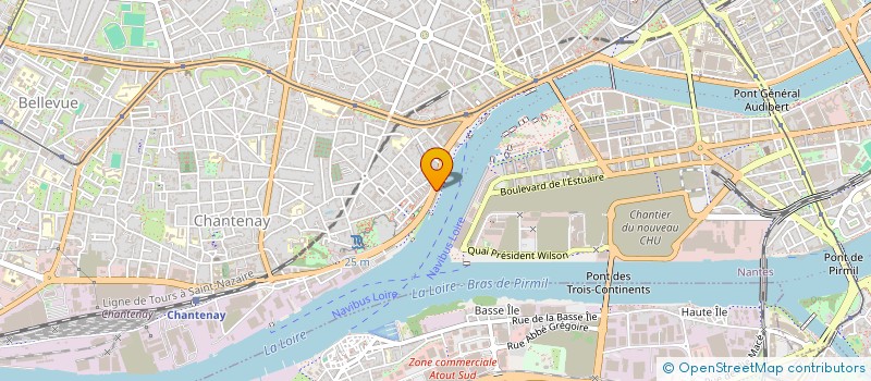 localisation de l'entreprise MONSIEUR DAMIEN HAMON à NANTES