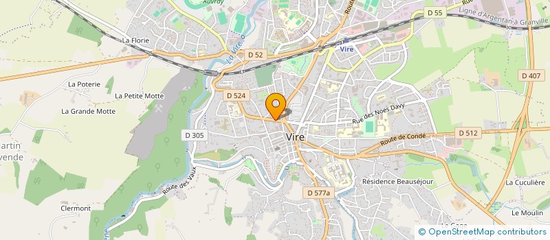 localisation de l'entreprise MONSIEUR DAMIEN HARANG  VIRE NORMANDIE