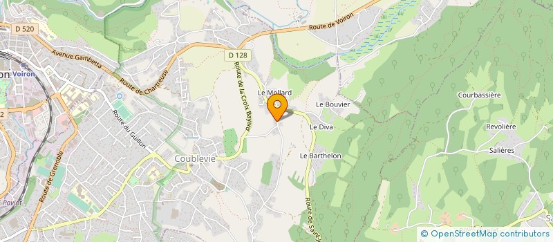 localisation de l'entreprise MONSIEUR DAMIEN HARS  COUBLEVIE