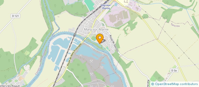 localisation de l'entreprise MONSIEUR DAMIEN HEBBE  MARY-SUR-MARNE