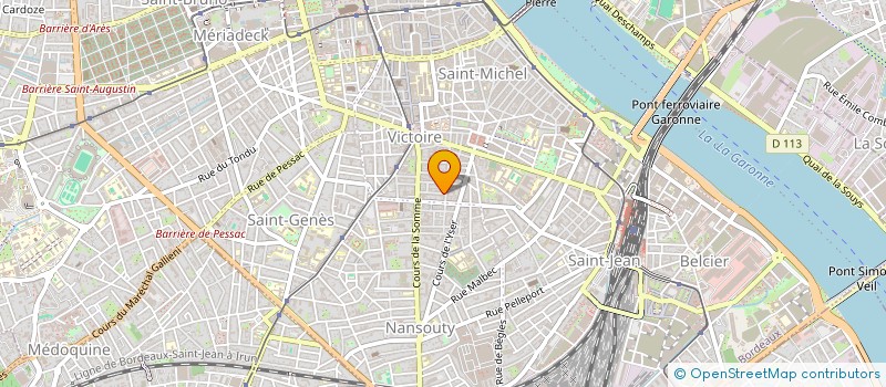 localisation de l'entreprise MONSIEUR DAMIEN HEBERT à BORDEAUX