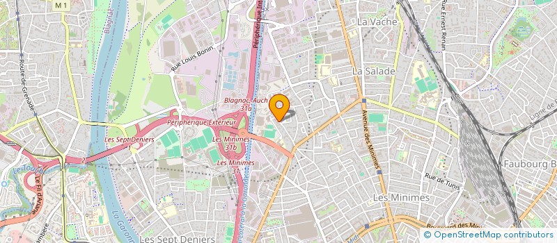 localisation de l'entreprise MONSIEUR DAMIEN HEINRICH à TOULOUSE