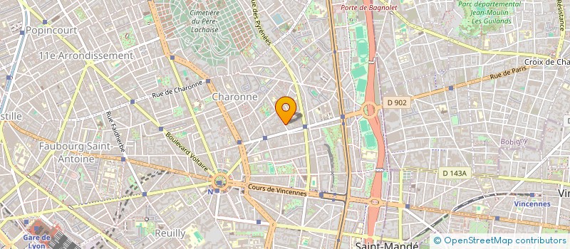 localisation de l'entreprise MONSIEUR DAMIEN HENNO  PARIS