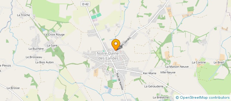 localisation de l'entreprise MONSIEUR DAMIEN HEQUET  NOTRE-DAME-DES-LANDES