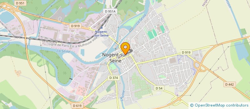 localisation de l'entreprise MONSIEUR DAMIEN HERELLE  NOGENT-SUR-SEINE