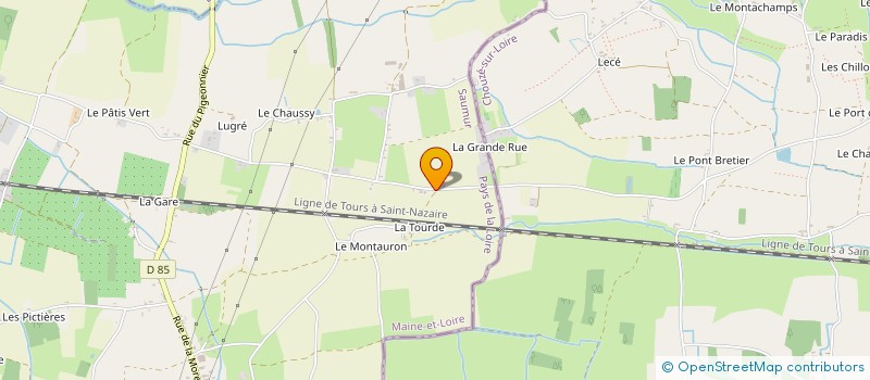 localisation de l'entreprise MONSIEUR DAMIEN HERSARD  VARENNES-SUR-LOIRE