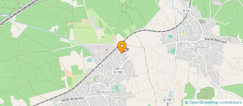 localisation de l'entreprise MONSIEUR DAMIEN HERVAULT  BEAUVOISIN