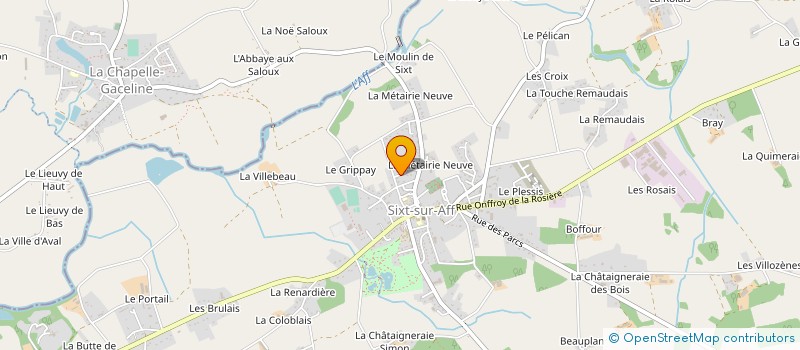 localisation de l'entreprise MONSIEUR DAMIEN HERVE  PIPRIAC