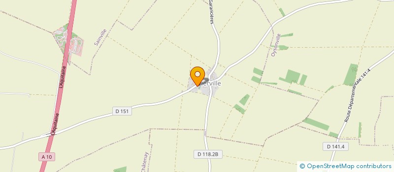 localisation de l'entreprise MONSIEUR DAMIEN HEURTAULT à HOUVILLE-LA-BRANCHE